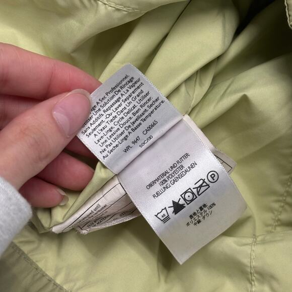 Eddie Bauer Green Mens M Premium Goose Down‎ Puffer Quilted Ski Jacket Vest - Picture 6 of 13